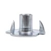 Hillman Zinc Pronged Tee Nut 10-24 pk of 4
