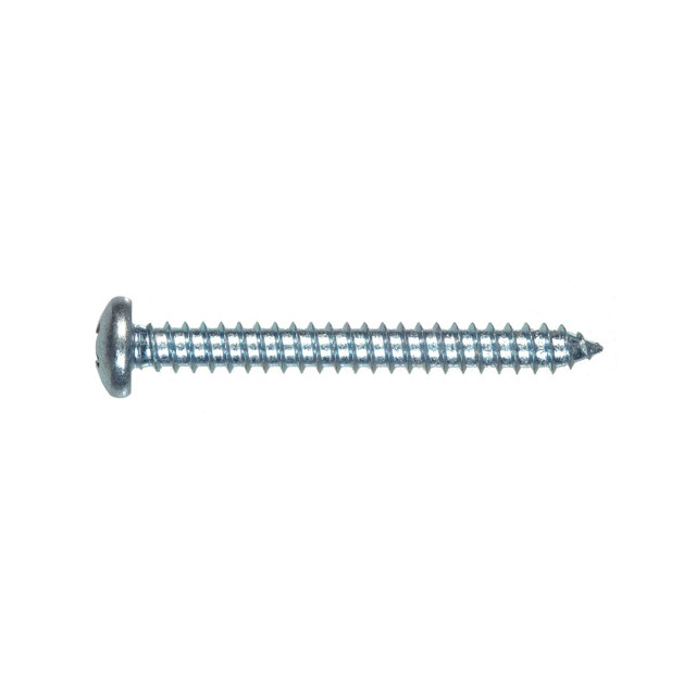 Hillman Zinc Pan Head Phillips Sheet Metal Screw 6 x 1