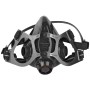 Honeywell Safety Products Half Mask, 7770 Series, Medical Grade Silicone, Large, Black 770030L
