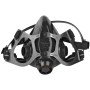 Honeywell Safety Products Half Mask, 7770 Series, Medical Grade Silicone, Medium, Black 770030M