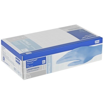 Honeywell Safety Products Dexi-Task Disposable Nitrile Gloves, Powder Free, XLarge, Blue LA049PFIND/XL