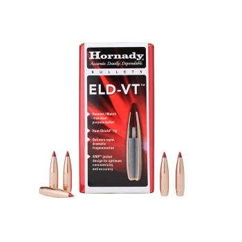 Hornady 22 Cal .224" 62 Grain ELD-VT box of 100
