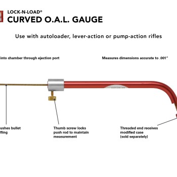Hornady Lock-N-Load O.A.L. Gauge Curved