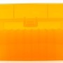FS Reloading Plastic Ammo Box Large Rifle 50 Round Translucent Amber