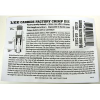 Lee Precision Carbide Factory Crimp Die Instructions 45 Colt
