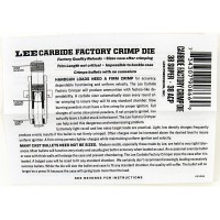 Lee Precision Carbide FC Instructions 38 Super 38 ACP