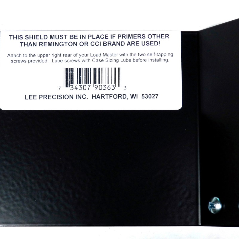 Lee Precision Load Master Explosion Shield