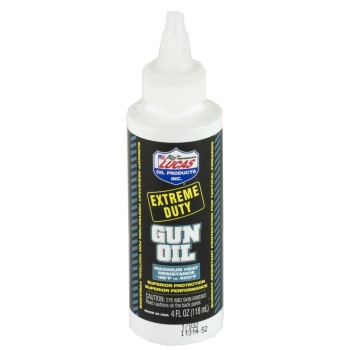 Lucas Oil Extreme Duty Gun Oil Liquid 4oz 12/Pack
