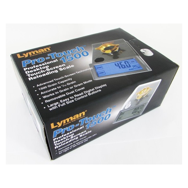 Lyman Pro-Touch 1500 Electronic Scale with Universal Adapter