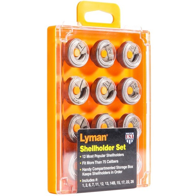 Lyman Shellholder Set (12X Shellholders)