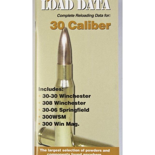 Lyman Load Data Book 30 Caliber