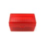 FS Reloading Plastic Ammo Box Small Rifle 50 Round Translucent Red