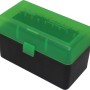 MTM Case-Gard Flip-Top Ammo Box 25-06 Remington, 270 Winchester, 30-06 Springfield, 410 Bore 50 Round
