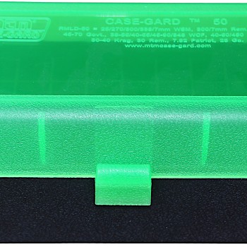 MTM Case-Gard Hinge Top Ammo Box 50 Rounds 270 WSM, 375 Win, 450 Marlin, 50-110 Win