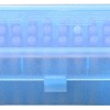 MTM Case-Gard Hinge Top Blue Ammo Box 50 Rounds 270 WSM, 375 Win, 450 Marlin, 50-110 Win