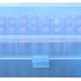 MTM Case-Gard Hinge Top Blue Ammo Box 50 Rounds 270 WSM, 375 Win, 450 Marlin, 50-110 Win