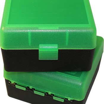MTM Case-Gard Hinge Top Ammo Box 100 Rounds 22-250 Rem, 243 Win, 308 Win