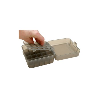 MTM Shotshell Box 12/20 Gauge 2-3/4" and 3" 25-Round Smoke