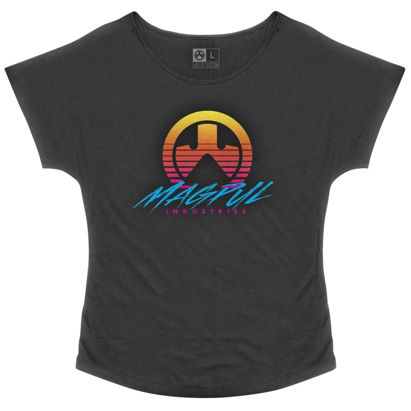 Magpul Industries Brenten, Women's Dolman Tee Shirt, Large, Black MAG1135