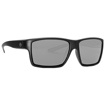 Magpul Industries Explorer Eyewear, Polarized, Black Frame, Gray Lens/Silver Mirror MAG1147-1-001-1110
