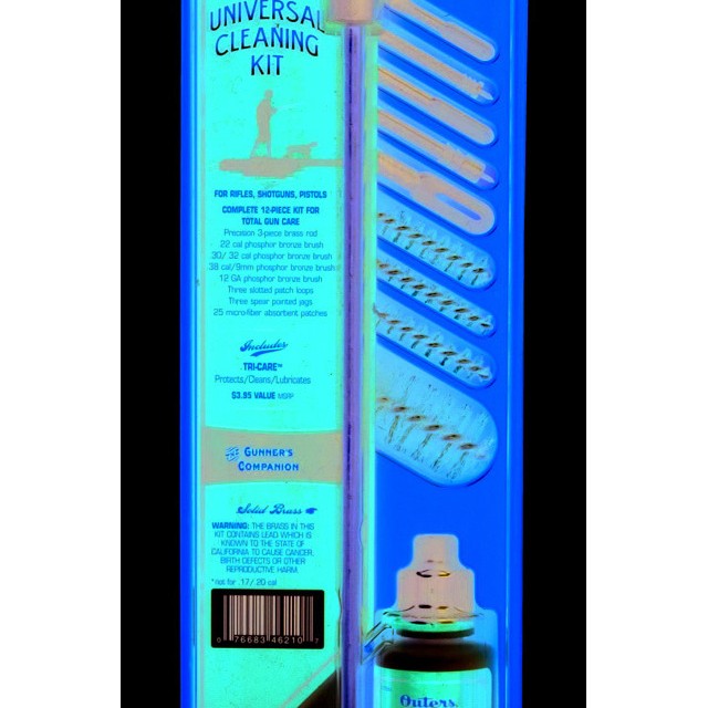 Outers Standard Cleaning Kit, For Universal Gun Cleaning 46210