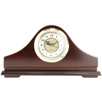 PS Products, Concealment Mantle Clock, Fits Medium to Large Handguns, Mahogany Wood MGC