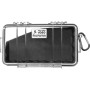 Pelican 1060, Protect, Case, Black/Clear, Hard, 9.37
