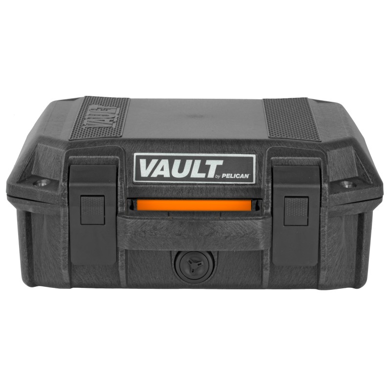 Pelican V100, Vault Small Pistol Case, With Foam, Black, 12.28