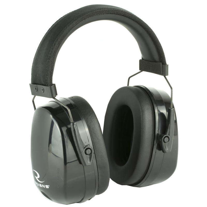 Radians Maximus, Earmuff, Black, NRR 38, Includes Set of Ear Plugs MX0100CS