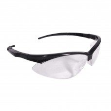 Radians Outback Glasses, Black Frame, Clear Lens, With Cord OB0110CS