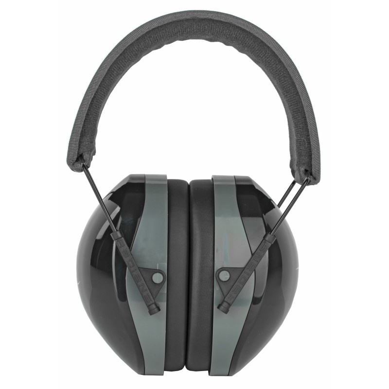 Radians Folding Terminator Earmuff, Black, NRR 29 TR0160CS