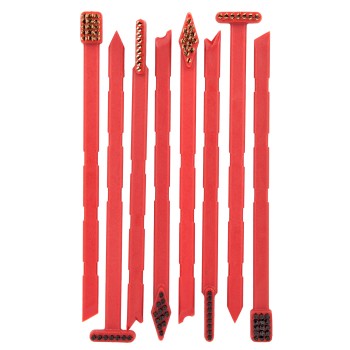 Real Avid Smart Brushes, Brush Set, 8 Super Scrubber Gun Brushes w/Integrated Scrapers AVSB01