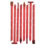Real Avid Smart Brushes, Brush Set, 8 Super Scrubber Gun Brushes w/Integrated Scrapers AVSB01