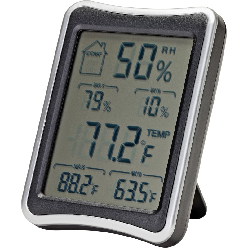 SnapSafe Hygrometer, Black 75909