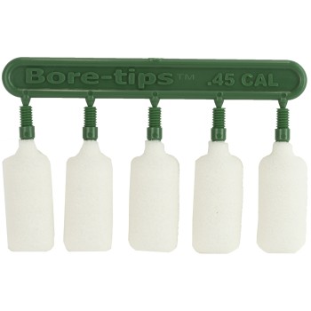 Swab-Its Bore-Tips Swab-its, Bore Cleaner, 45 Caliber Cleaning Swabs, 5 Pack 41-4501