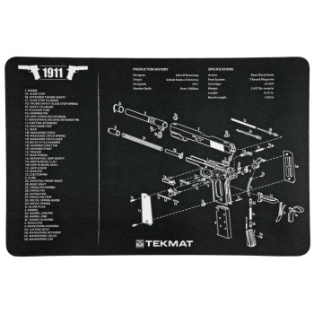 TekMat 1911 Pistol Mat, 11