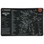 TekMat Beretta 92 Pistol Mat, 11