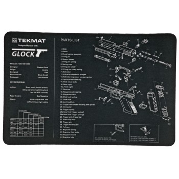 TekMat Pistol Mat For Glock, 11