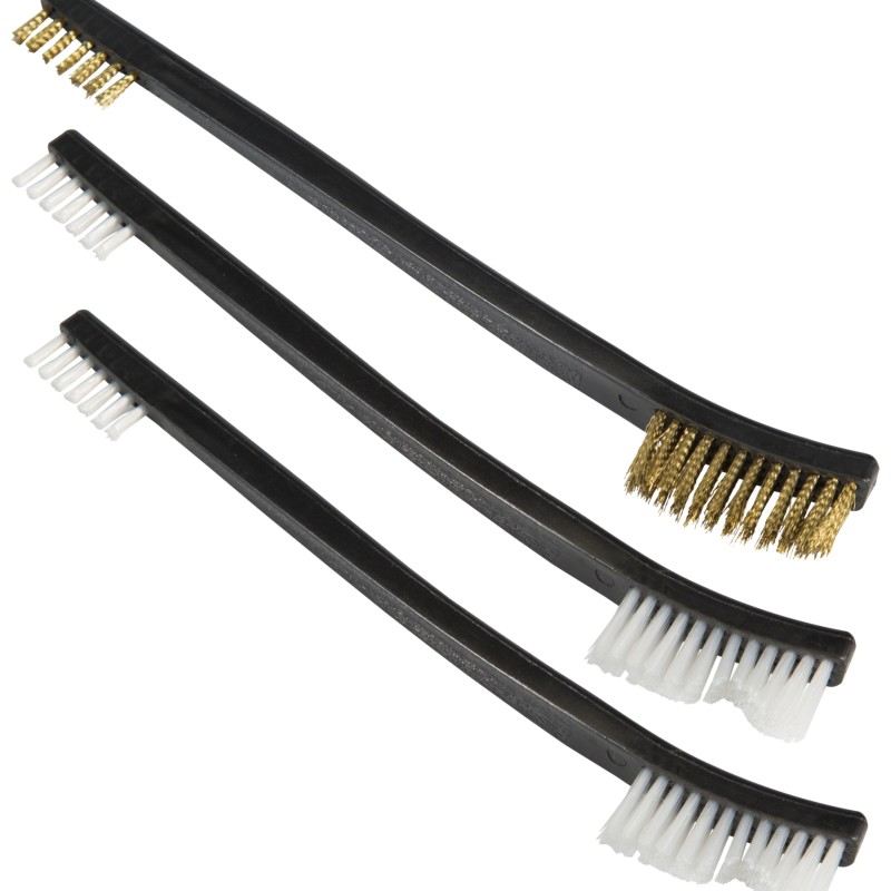 Tipton Double Ended Cleaning Brush Set, pack of 3
