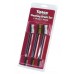 Tipton Double Ended Cleaning Brush Set, pack of 3