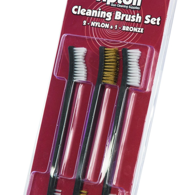 Tipton Double Ended Cleaning Brush Set, pack of 3