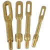 Tipton Solid Brass Slotted Tip Rifle/Handgun set of four