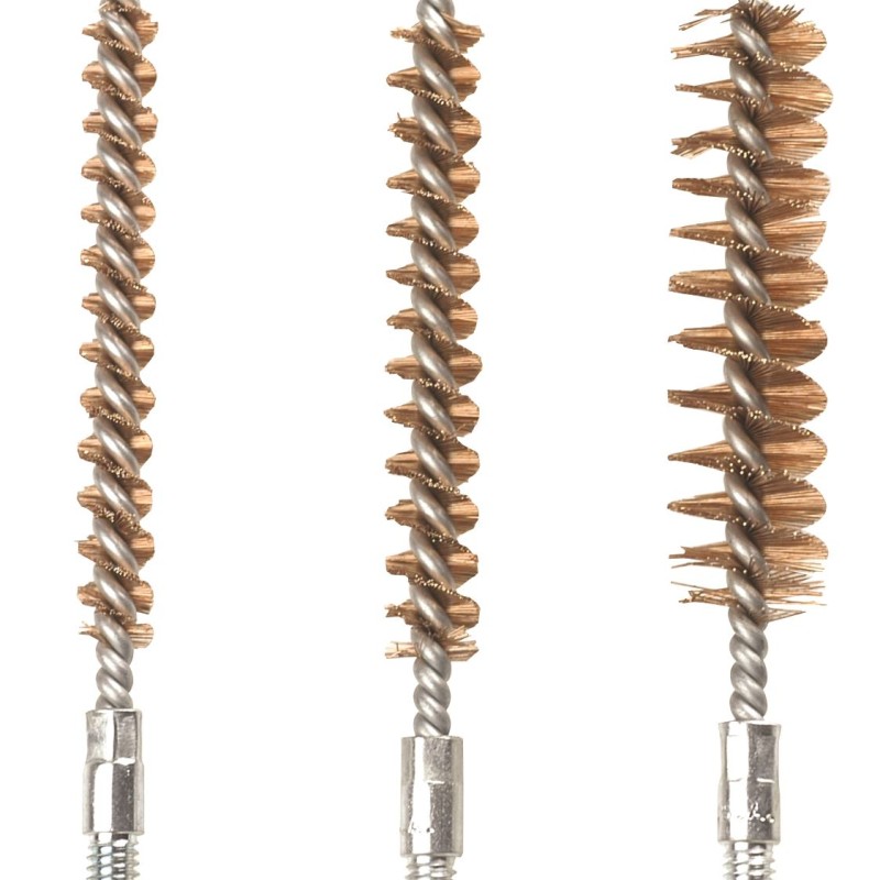 Tipton 13 Piece Bronze Bristle Rifle Bore Brush Set