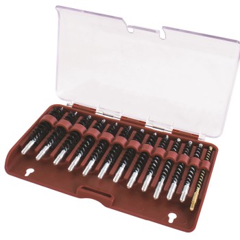 Tipton 13 Piece Nylon Bristle Rifle Bore Brush Set