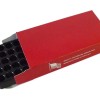 Top Brass Red Ammunition Box #4 w/50 Rnd Tray 25 pack .45 ACP / .40 S&W / 10MM 