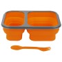 UST - Ultimate Survival Technologies FlexWare Mess Kit, Orange, Collapsible, 2.75