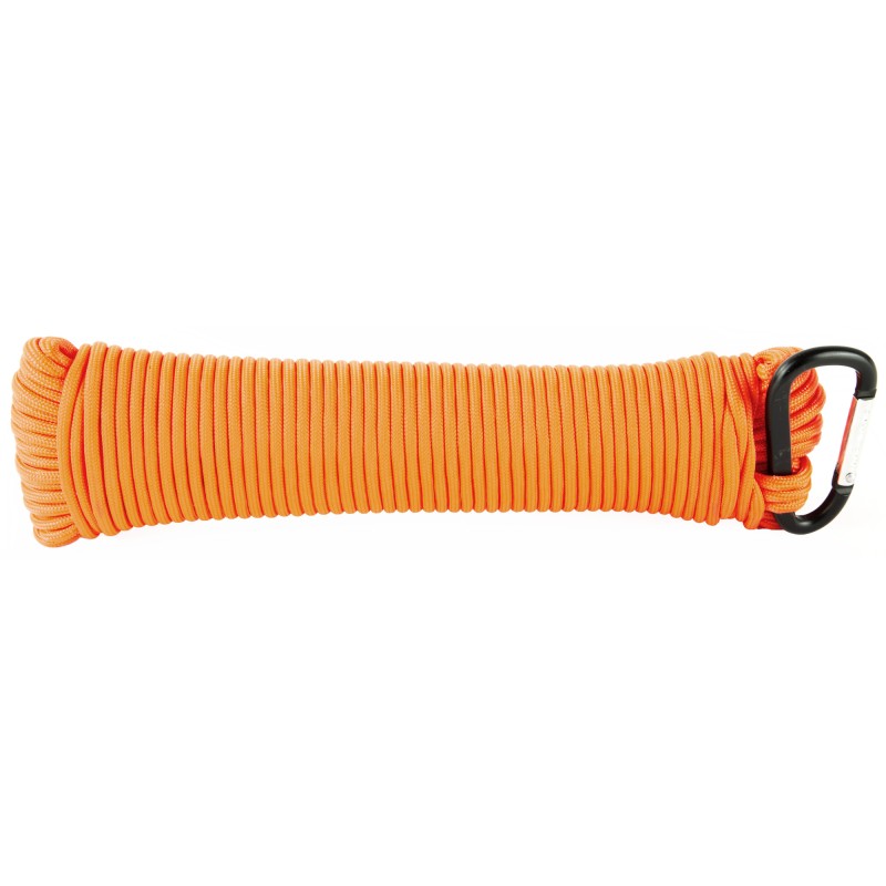 UST - Ultimate Survival Technologies 550lb test 100% Nylon, 100 Feet, Paracord, 550 Hanks, Paracord, Orange 20-5C100-35