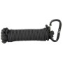 UST - Ultimate Survival Technologies 550lb test 100% Nylon, 30', Paracord, 550 Hanks, Paracord, Black 20-5C30-20