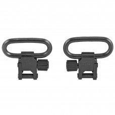 Uncle Mike's Quick Detachable Magnum Band Style Swivel Set 1 inch Black