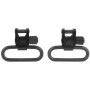 Uncle Mike's Quick Detachable Super Swivels 1.25 inch Black